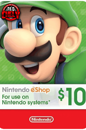 Tarjeta Nintendo eShop 10 USD
