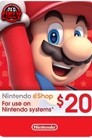 Tarjeta Nintendo eShop 20 USD
