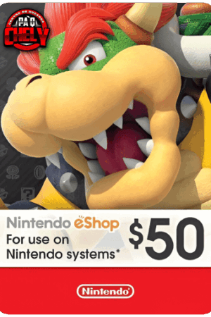 Tarjeta Nintendo eShop 50 USD