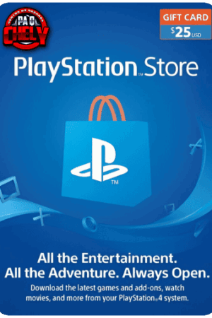 Tarjeta PlayStation 25 USD