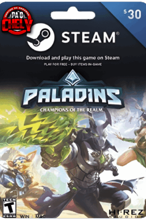 Tarjeta Steam 30 USD