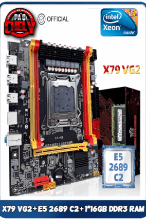 Combo Xeon X79 VG2 + E5 2689 C2 + 16GB 1600MHZ DDR3